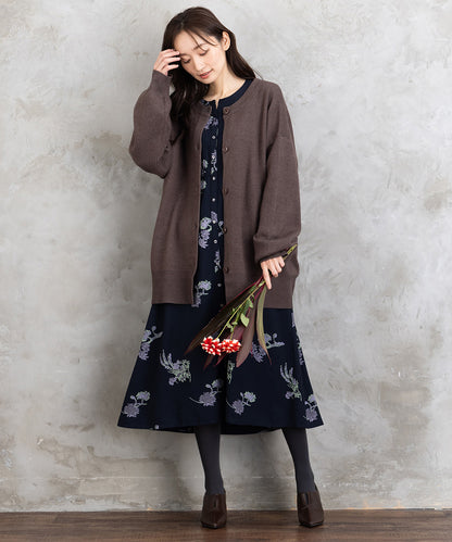 クルーネックカーディガン【先行予約】