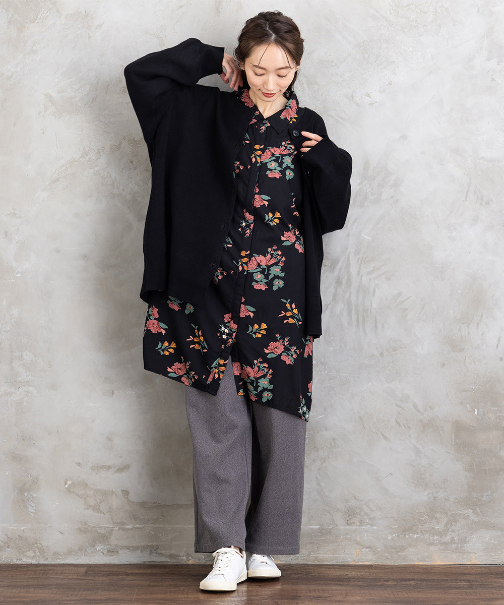 クルーネックカーディガン【先行予約】