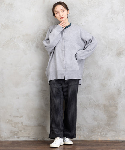 クルーネックカーディガン【先行予約】