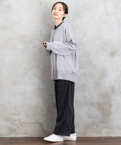 クルーネックカーディガン【先行予約】