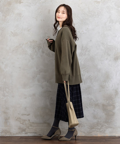 クルーネックカーディガン【先行予約】