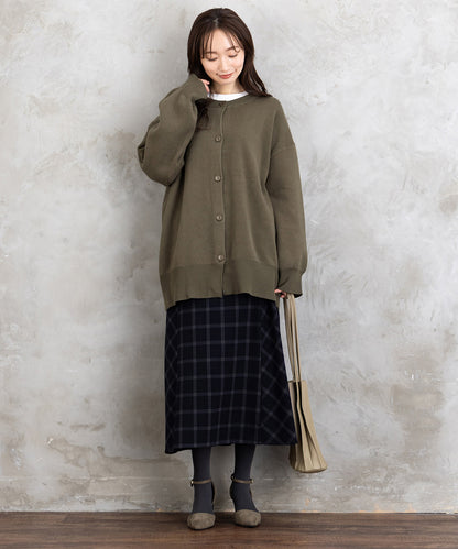 クルーネックカーディガン【先行予約】