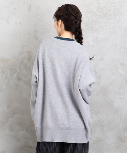 クルーネックカーディガン【先行予約】