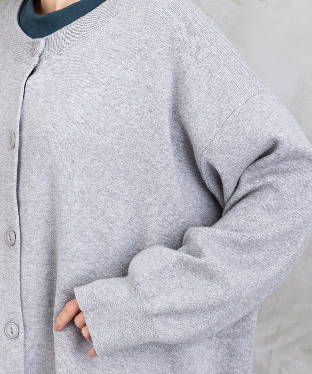 クルーネックカーディガン【先行予約】