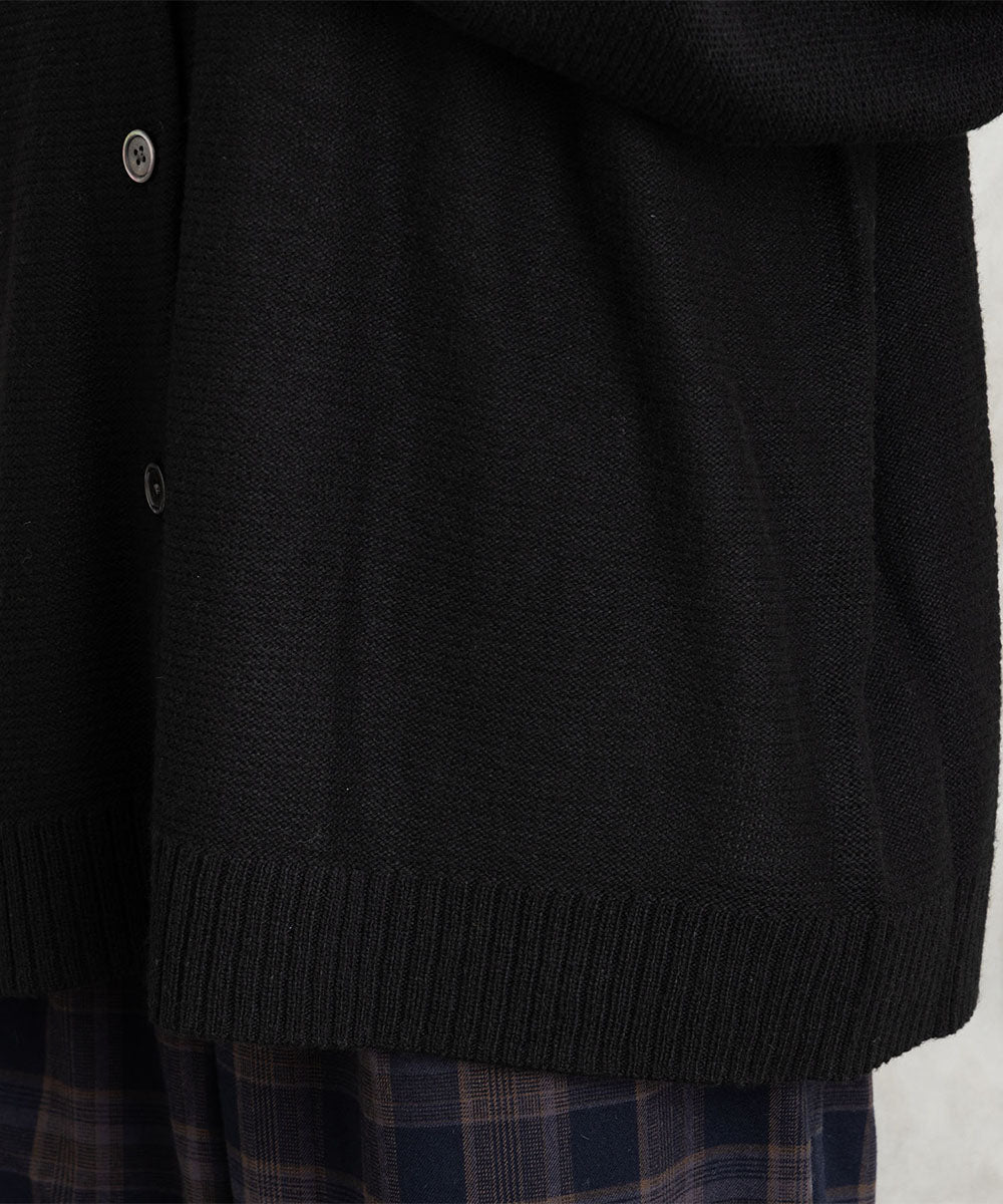 (ロジーク) [30th]ビジューブローチライクニットカーディガン