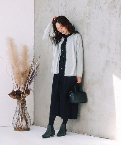 [MADE IN JAPAN]ラメプレーティングニットカーディガン