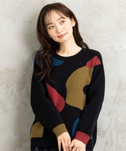 FONTLAB カラフルペイントニット