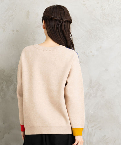 FONTLAB カラフルペイントニット