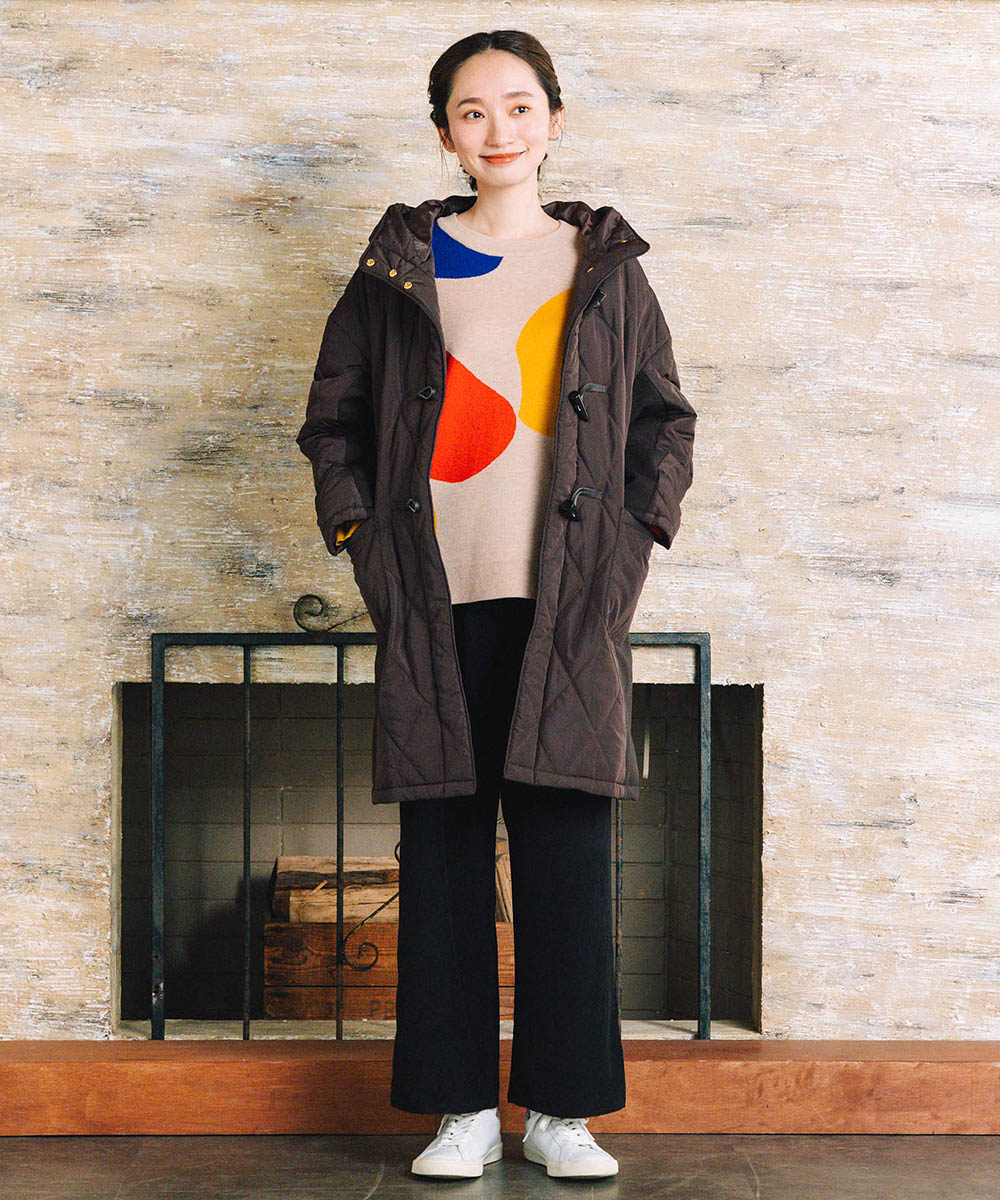 FONTLAB カラフルペイントニット