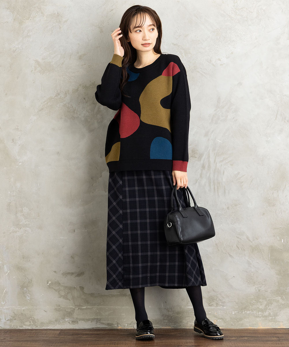 FONTLAB カラフルペイントニット