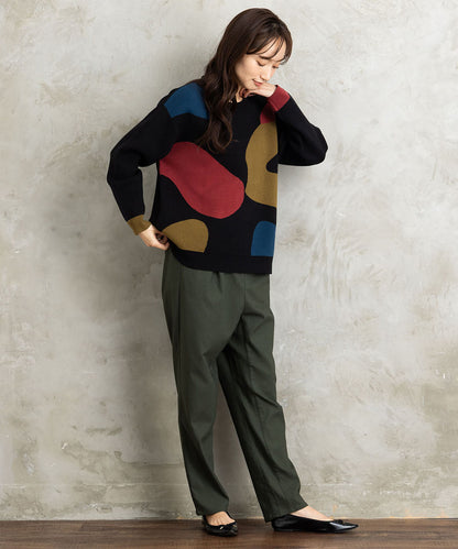 FONTLAB カラフルペイントニット