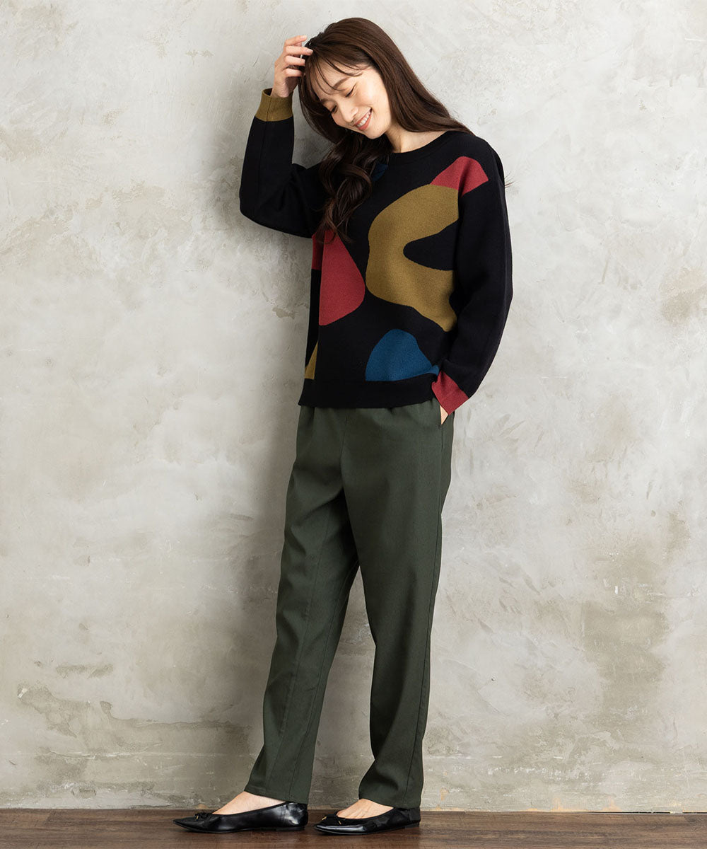 FONTLAB カラフルペイントニット