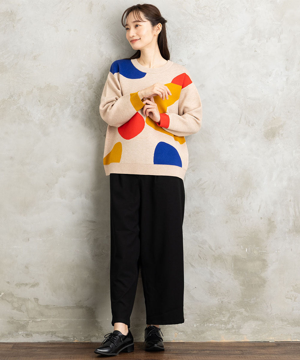 FONTLAB カラフルペイントニット