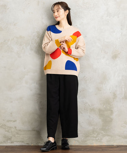 FONTLAB カラフルペイントニット