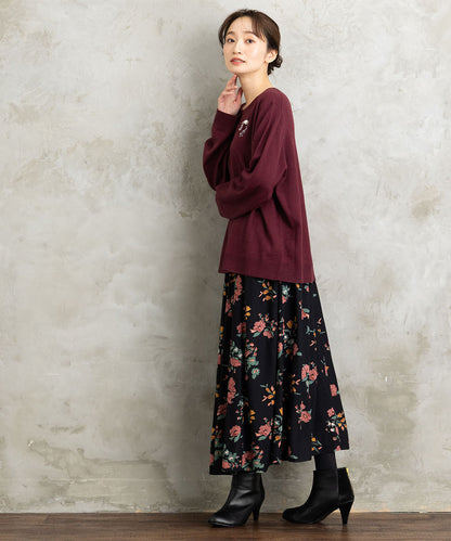 21号(6L～) (ロジーク) [30th]ビジューブローチライクニット