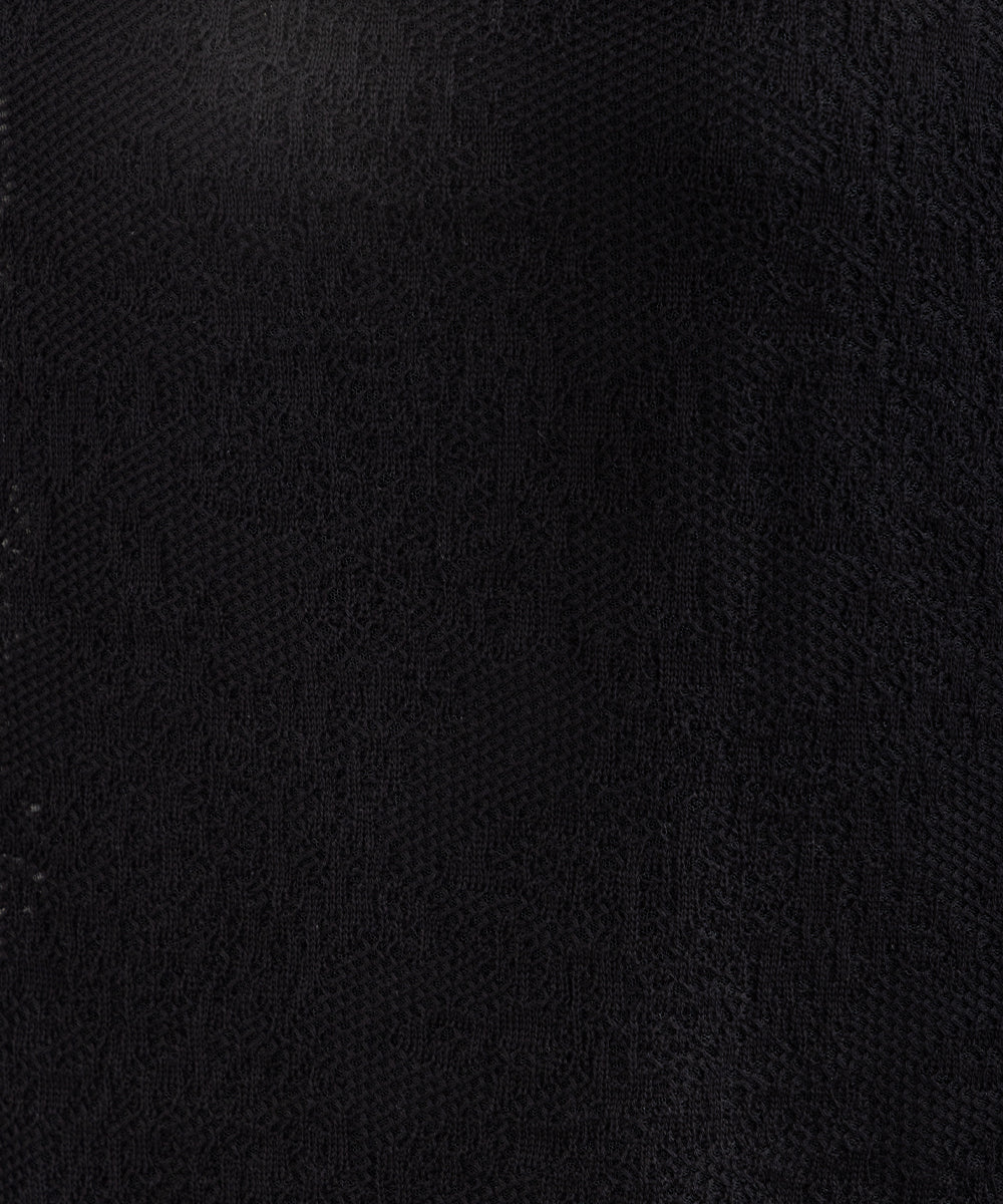 FONTLAB フラワーレースジャカードニット