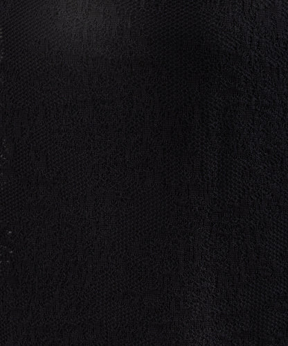 FONTLAB フラワーレースジャカードニット