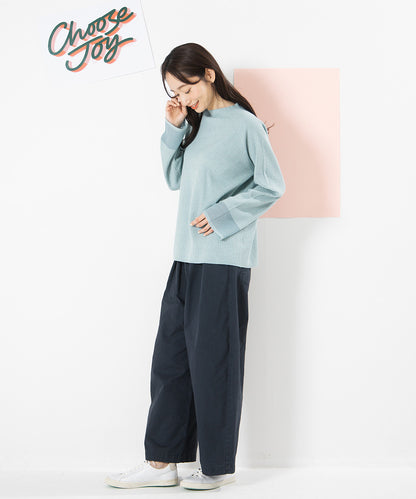 大きいサイズ レディース シアー ニット