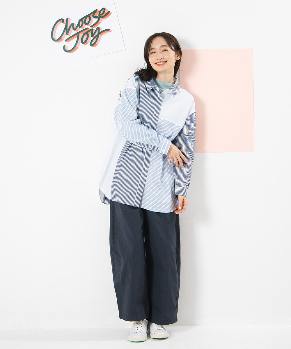 大きいサイズ レディース シアー ニット