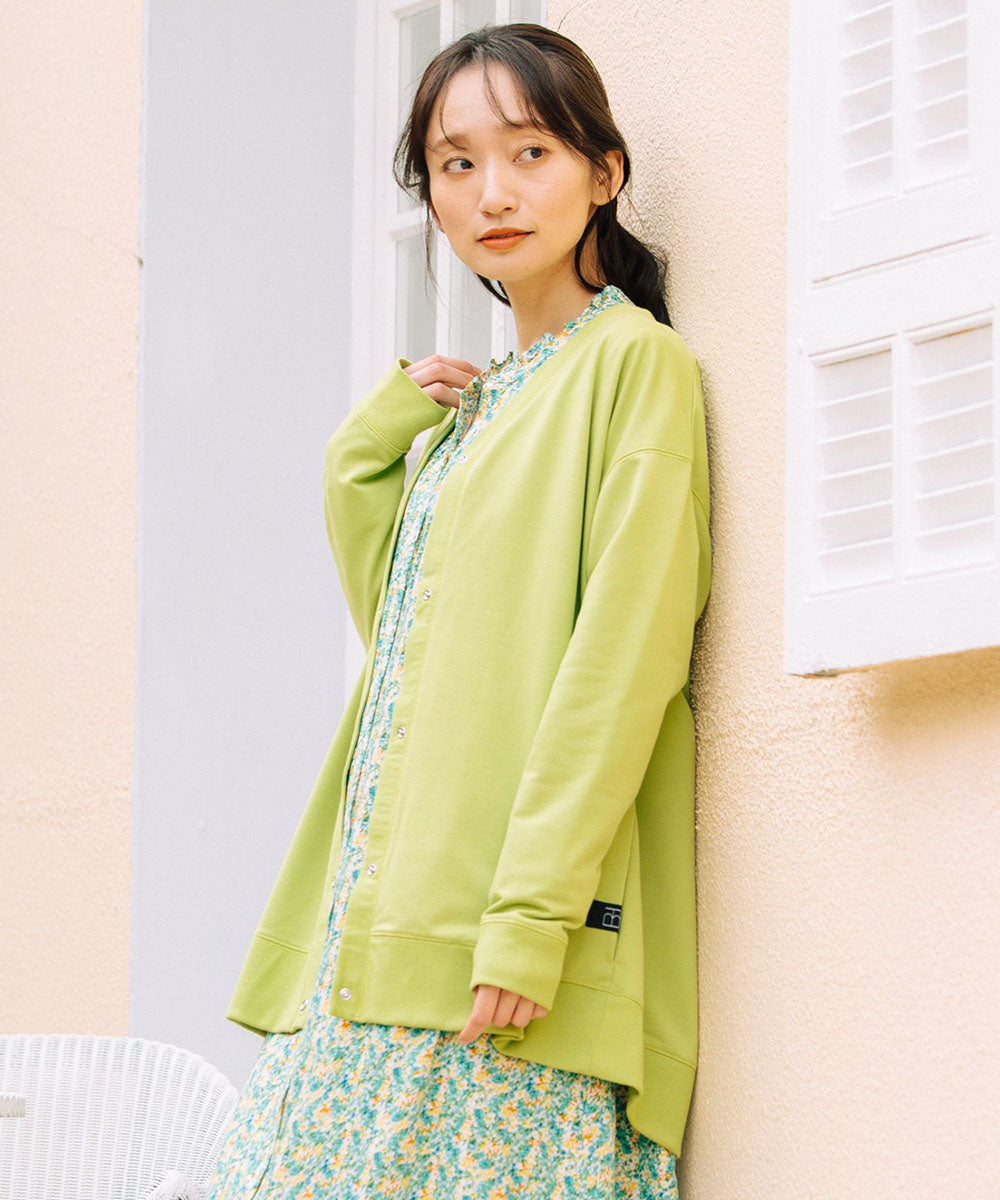 大きいサイズ レディース 薄手 Vネック カーディガン｜sabstreet my standard(サブストリートマイスタンダード)