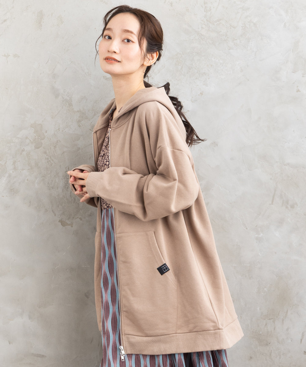 21号(6L～) FONTLAB オーバーサイズジップパーカー