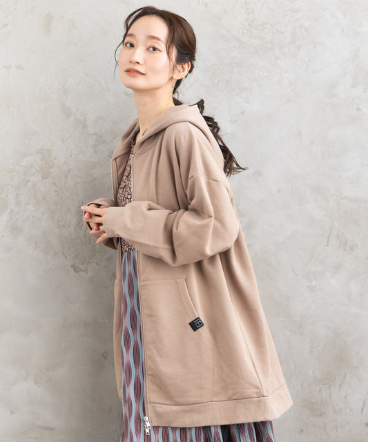 21号(6L～) FONTLAB オーバーサイズジップパーカー