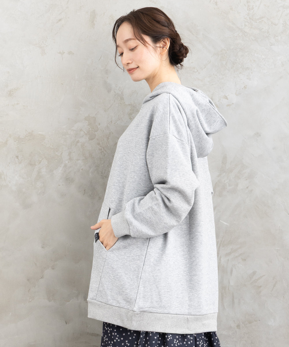 FONTLAB オーバーサイズジップパーカー