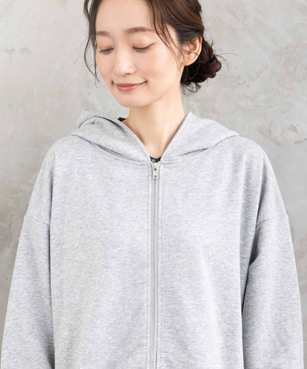 FONTLAB オーバーサイズジップパーカー