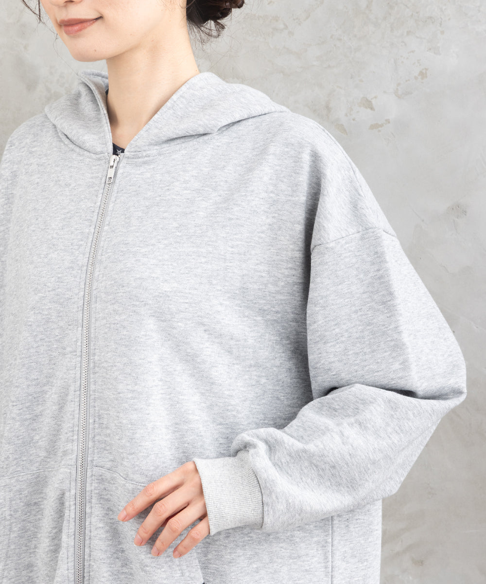 FONTLAB オーバーサイズジップパーカー