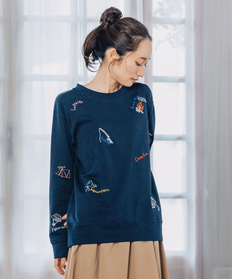 サブストリート 大きいサイズ レディース スウェット 刺繍 オリジナル |sabstreet my standard(サブストリートマイスタンダード)