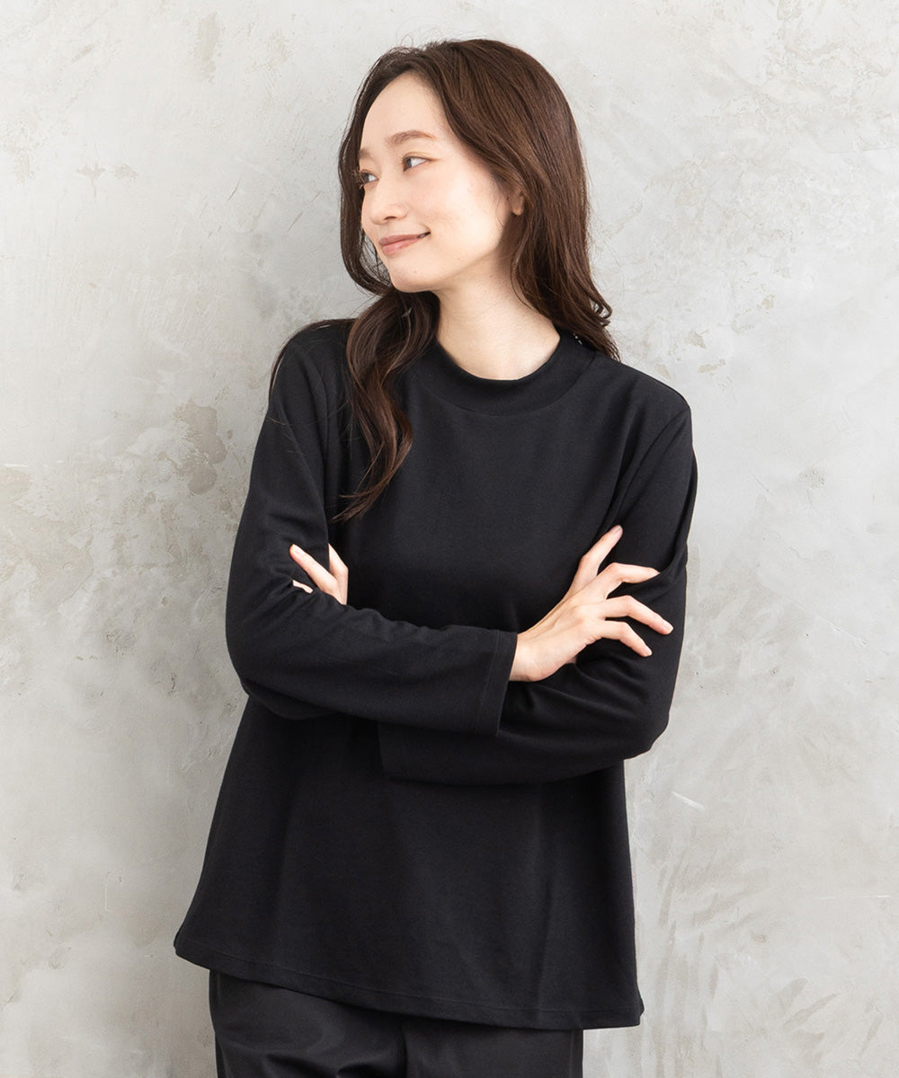 大きいサイズ レディース インナー ハイネック 機能性素材 ｜sabstreet my standard(サブストリートマイスタンダード)