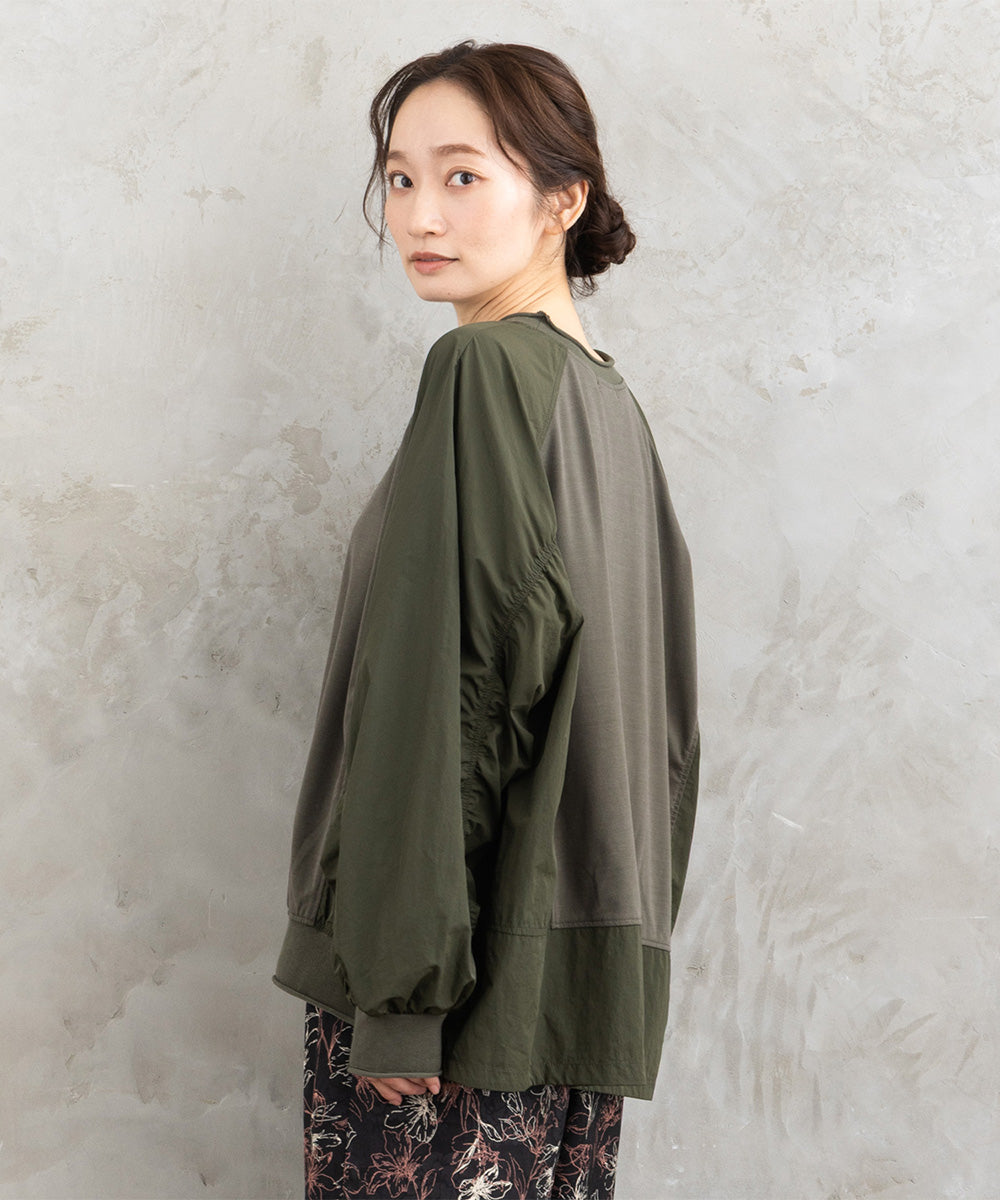 FONTLAB ナイロンタフタコンビプルオーバー