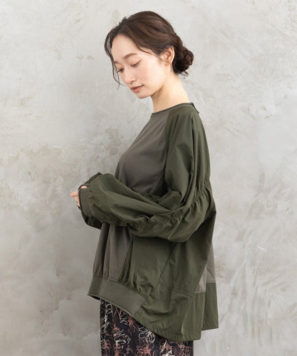 FONTLAB ナイロンタフタコンビプルオーバー