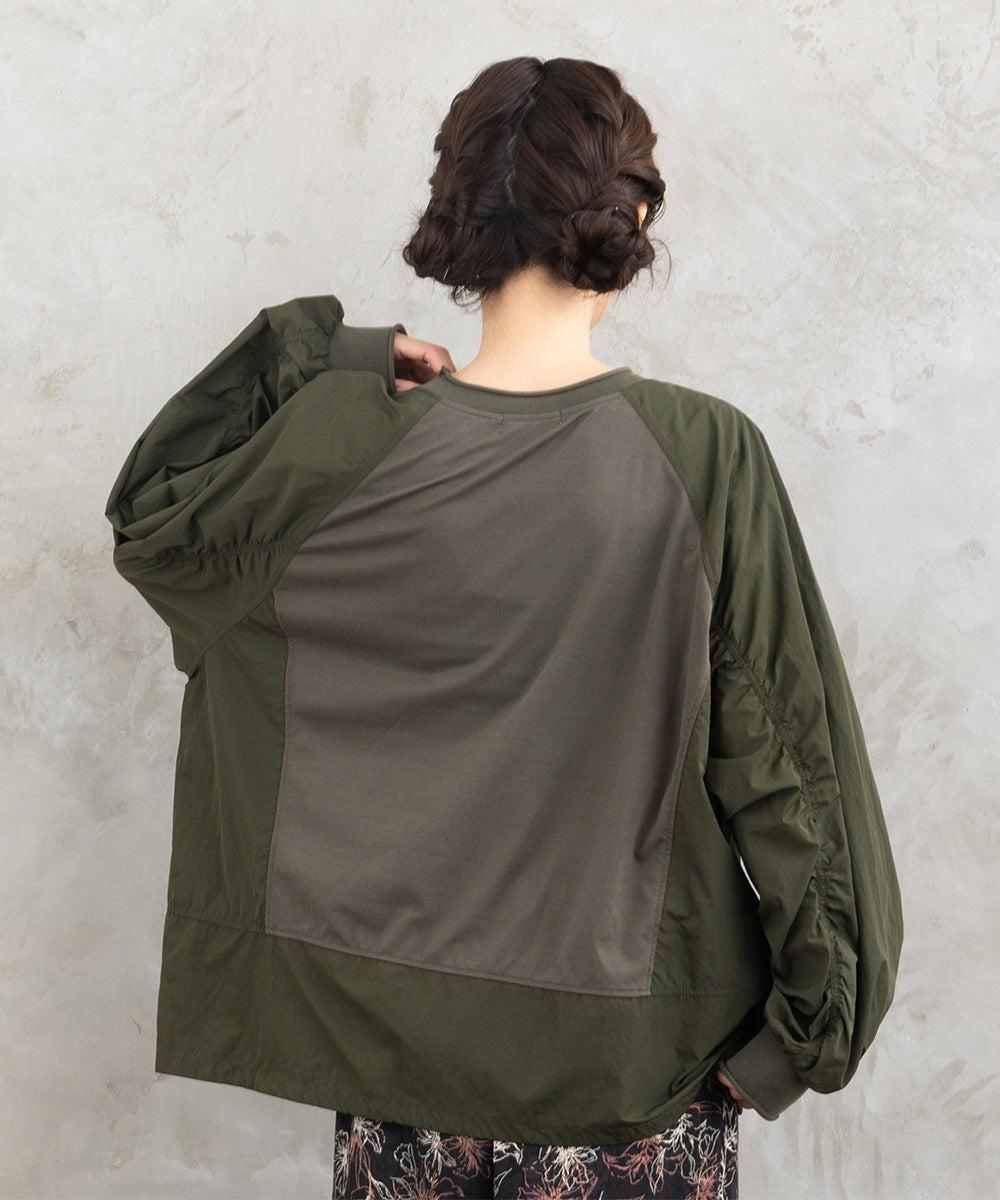 FONTLAB ナイロンタフタコンビプルオーバー