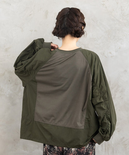 FONTLAB ナイロンタフタコンビプルオーバー