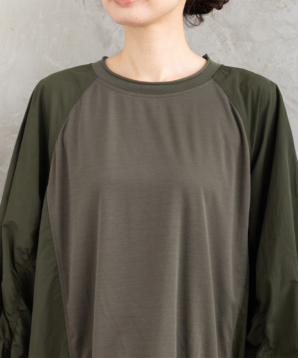 FONTLAB ナイロンタフタコンビプルオーバー