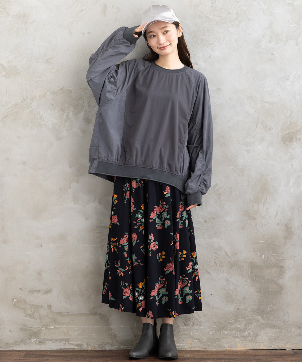 FONTLAB ナイロンタフタコンビプルオーバー