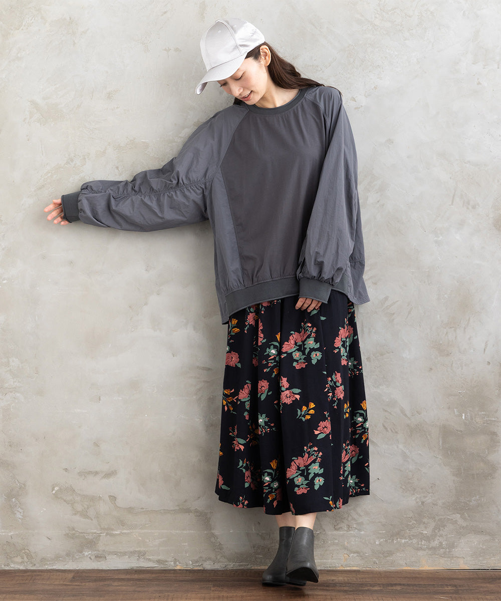 FONTLAB ナイロンタフタコンビプルオーバー