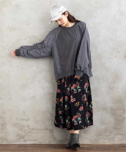 FONTLAB ナイロンタフタコンビプルオーバー