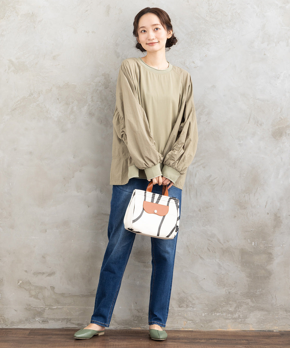 FONTLAB ナイロンタフタコンビプルオーバー