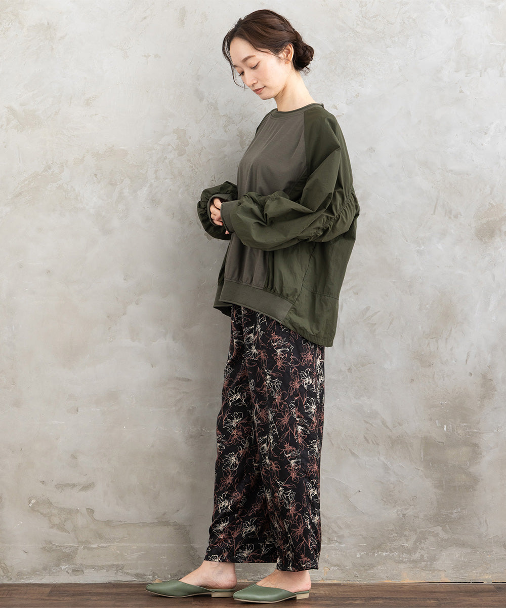 FONTLAB ナイロンタフタコンビプルオーバー