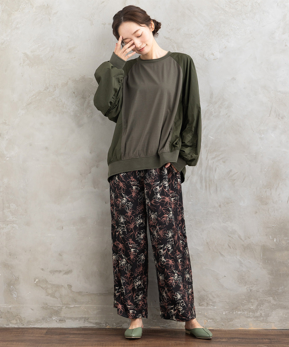 FONTLAB ナイロンタフタコンビプルオーバー