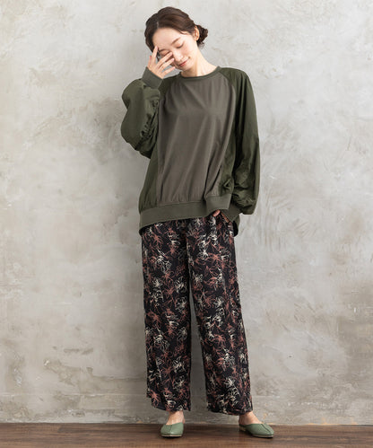 FONTLAB ナイロンタフタコンビプルオーバー