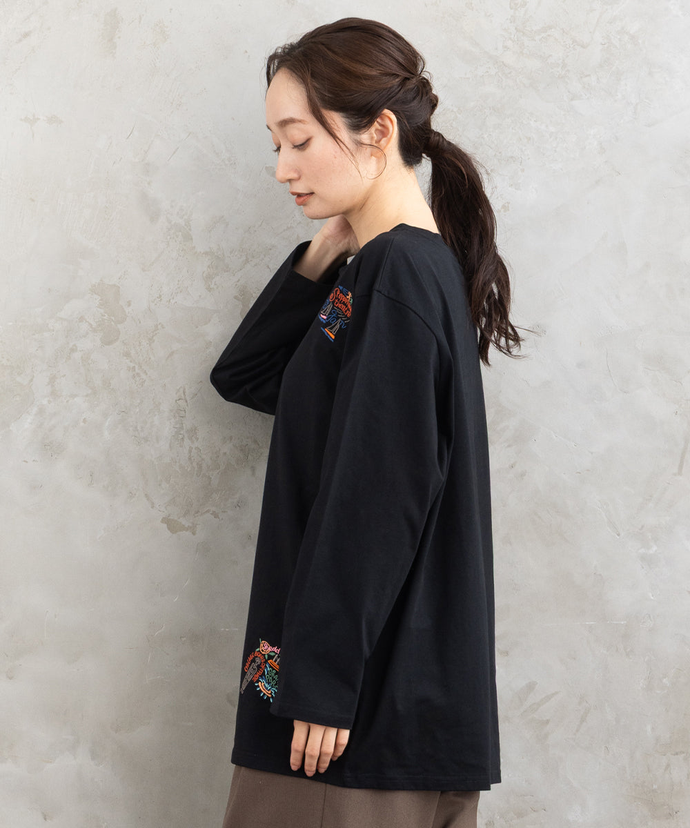 シカゴワッペンエンブロイダリーロンT