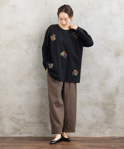 シカゴワッペンエンブロイダリーロンT