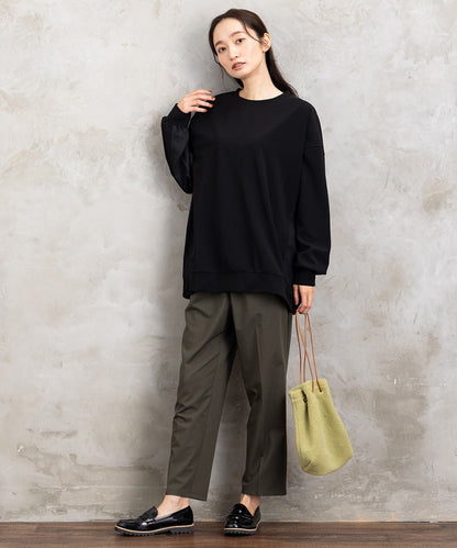 FONTLAB 異素材コンビプルオーバー