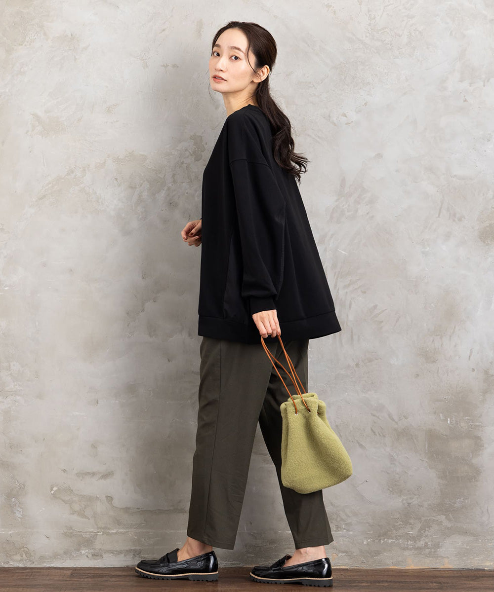 FONTLAB 異素材コンビプルオーバー