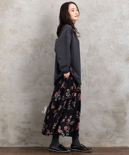 FONTLAB 異素材コンビプルオーバー