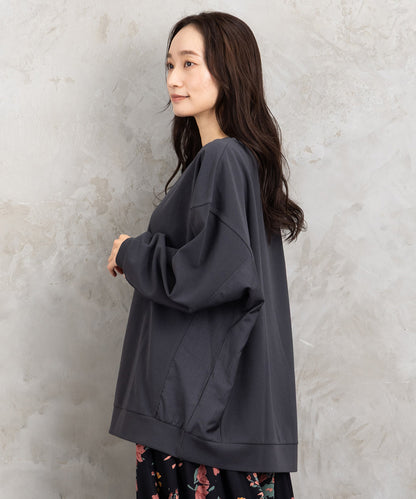 FONTLAB 異素材コンビプルオーバー