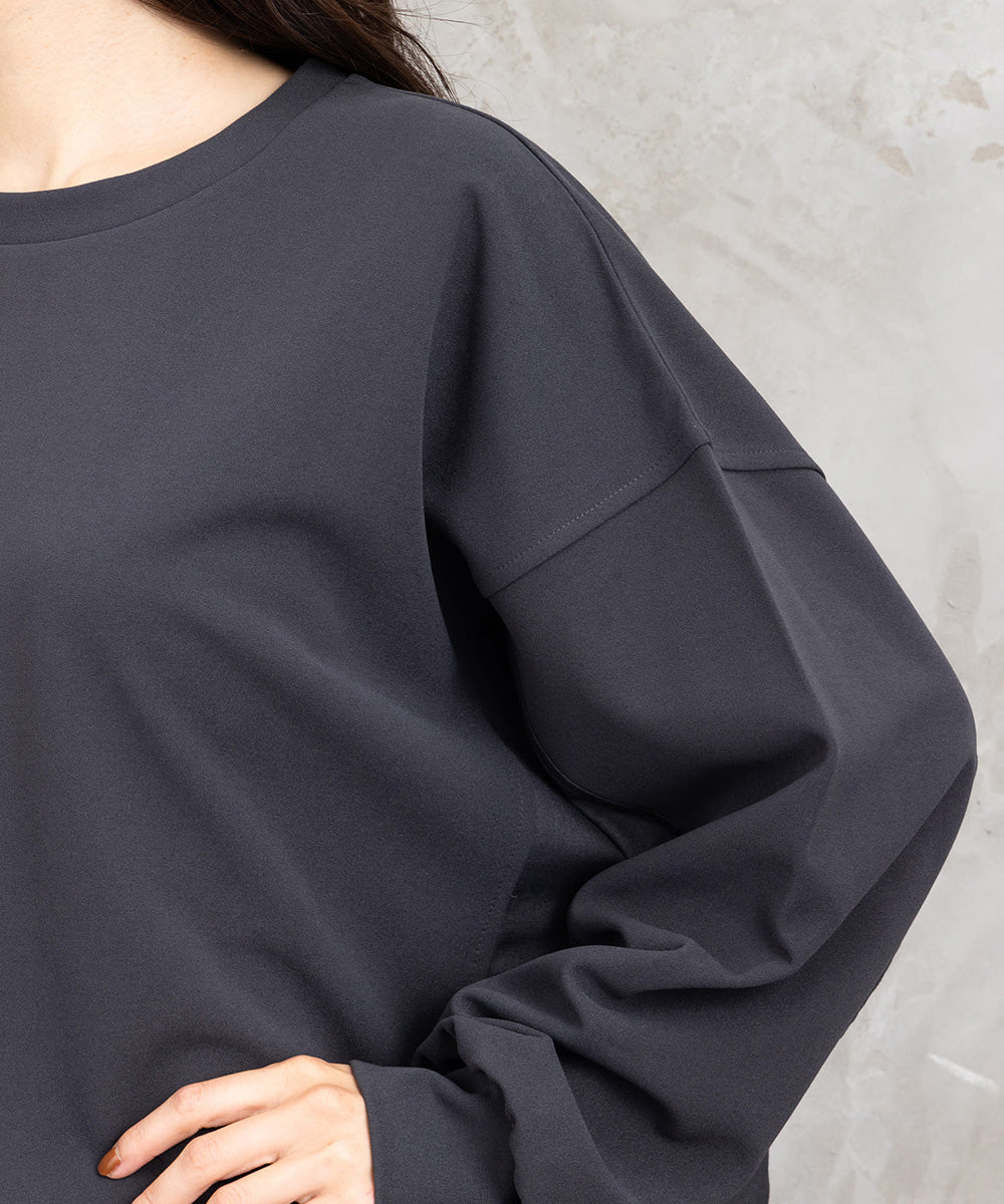 FONTLAB 異素材コンビプルオーバー